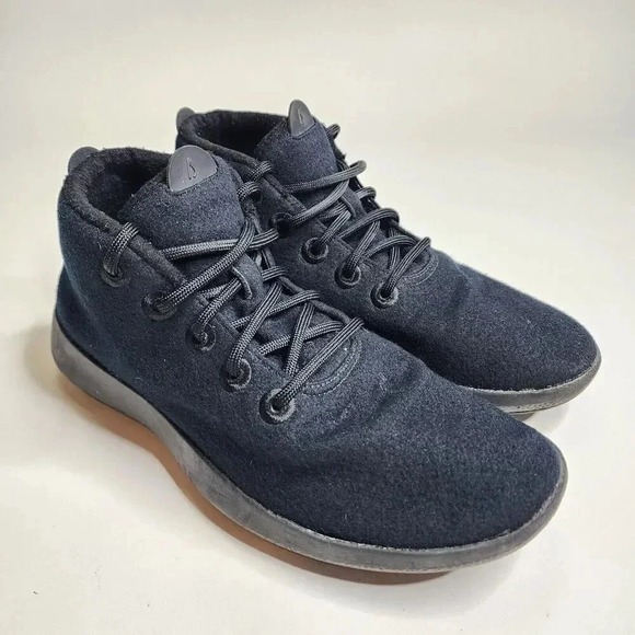 Allbirds WRUM Wool Runner Ups Mizzle Men\'s Size 11 Black High Top Shoes Sneakers main image 7